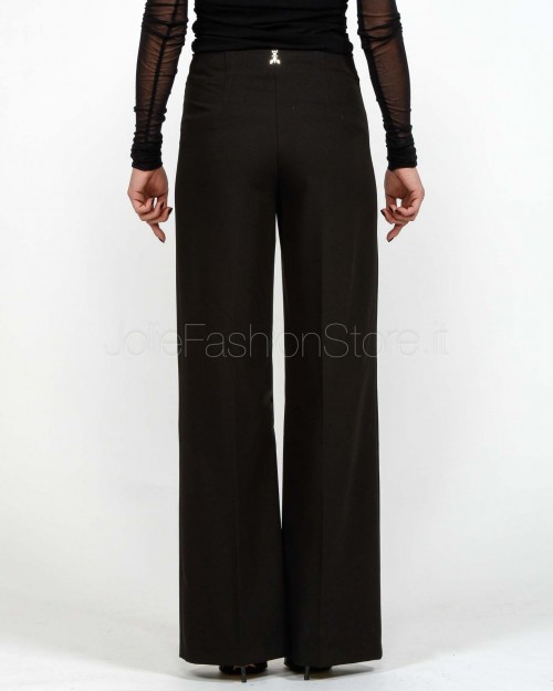 Patrizia Pepe Pantalone "ESSENTIAL" Fluido Nero  2P1725 A498 K103