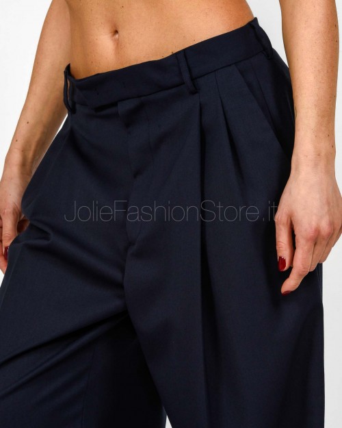 Grifoni Pantalone Blu Scuro Con Piences  GV240079/12