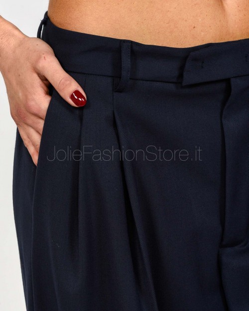 Grifoni Pantalone Blu Scuro Con Piences  GV240079/12