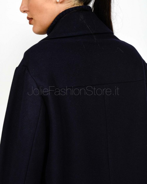 Grifoni Short Coat in Midnight Blue  GV260056/30