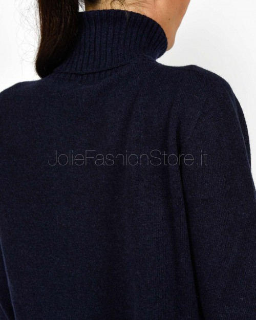 Grifoni Dark Blue Turtleneck Sweater  GVC210036/125