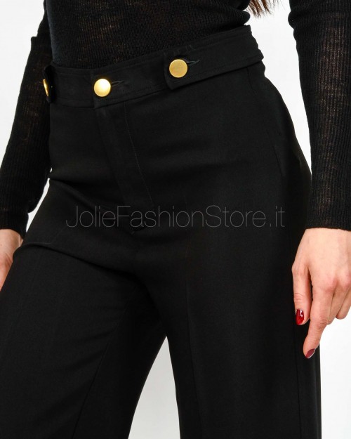Grifoni Pantalone Fluido a Palazzo Nero  GV240085/10
