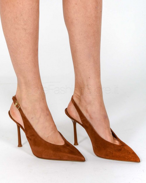 Sergio Levantesi Slingback Camoscio Africa