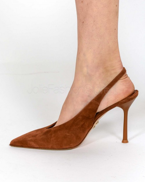 Sergio Levantesi Slingback Camoscio Africa  MOLE6