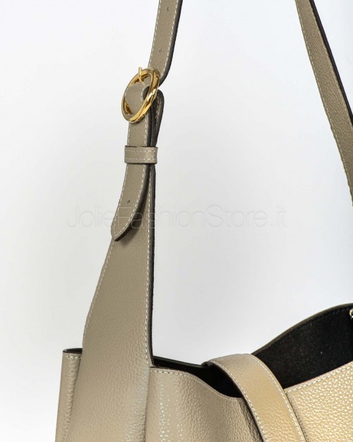 Mouliebre Borsa in Pelle Taupe Modello Teresa  TERESA TAUPE