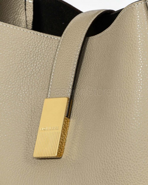 Mouliebre Borsa in Pelle Taupe Modello Teresa  TERESA TAUPE