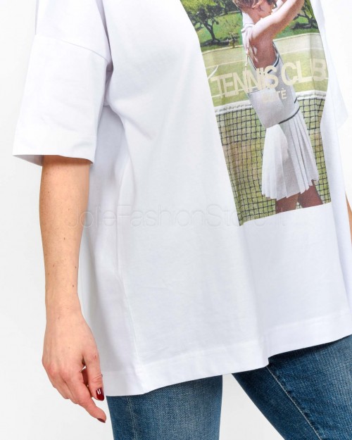 Elitè T-Shirt Tennis Club Bianco  TENNIS TS BIANCO