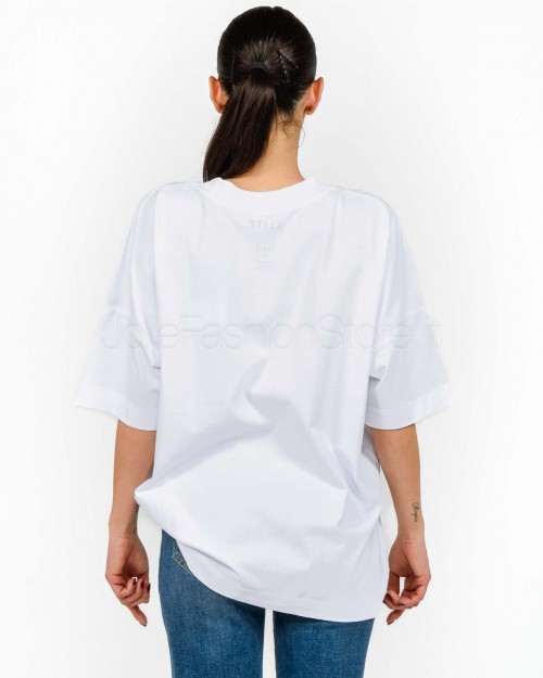 Elitè T-Shirt Over "Tennis Club" Bianco  TENNIS TS BIANCO