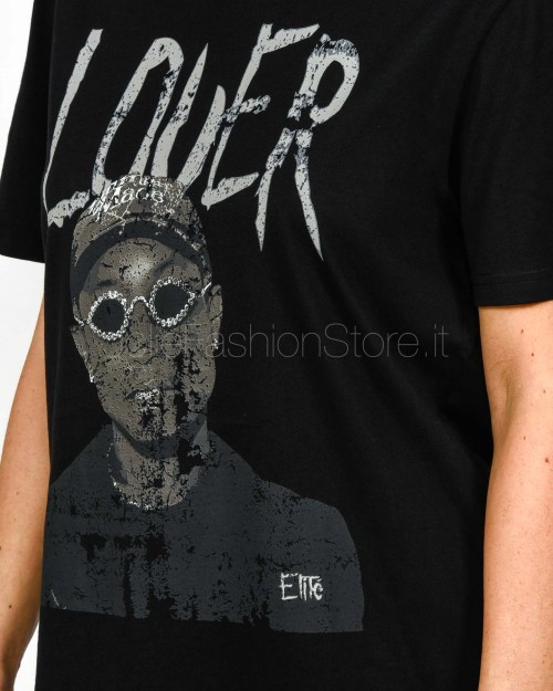 Elitè T-Shirt "Lover" Nero  TS LOVER NERO
