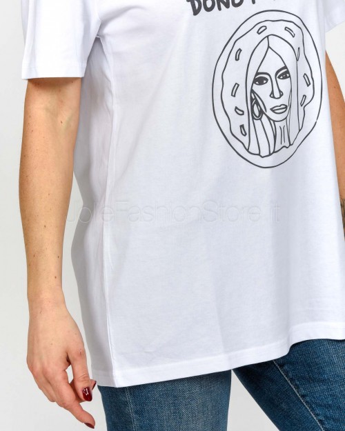 Elitè T-Shirt "Breakfast Elitaire Donut-ella" Bianco  TS BREAKFAST DONUT BIANCO