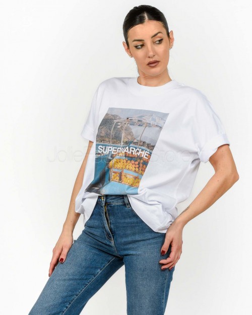 Elitè T-Shirt "Supermarchè" Bianco