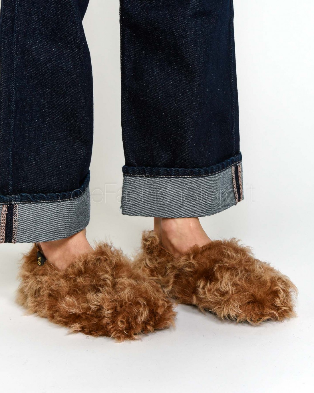 Monte Sport Ballerina Lamb Skin Brown