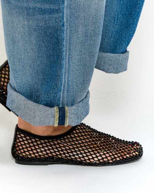 Strass Mesh Ballerina Strategia All Over Black  R11 BLACK/BLACK