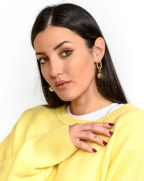 MeiMeiJ Orecchini Oro Nickel Free