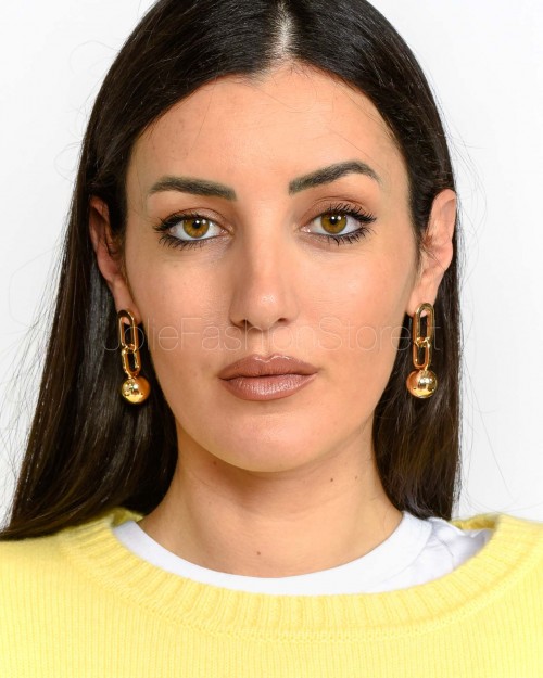 MeiMeiJ Orecchini Oro Nickel Free  M6PQ16 0050