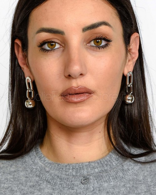 MeiMeiJ Orecchini Argento Nickel Free  M6PQ16 NIKEL