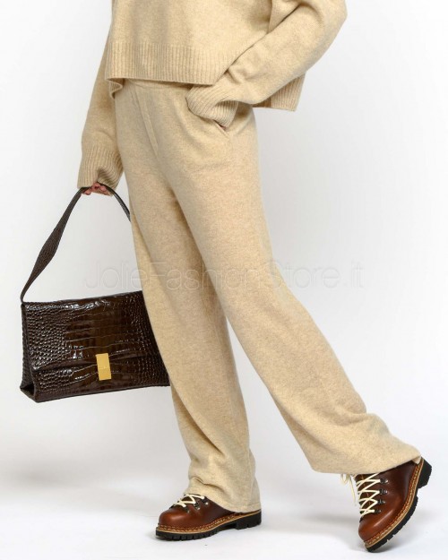 Not Shy Pantalone in Cashmere Beige  DULCINA BEIGE CHINE
