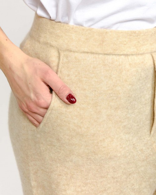Not Shy Pantalone in Cashmere Beige  DULCINA BEIGE CHINE