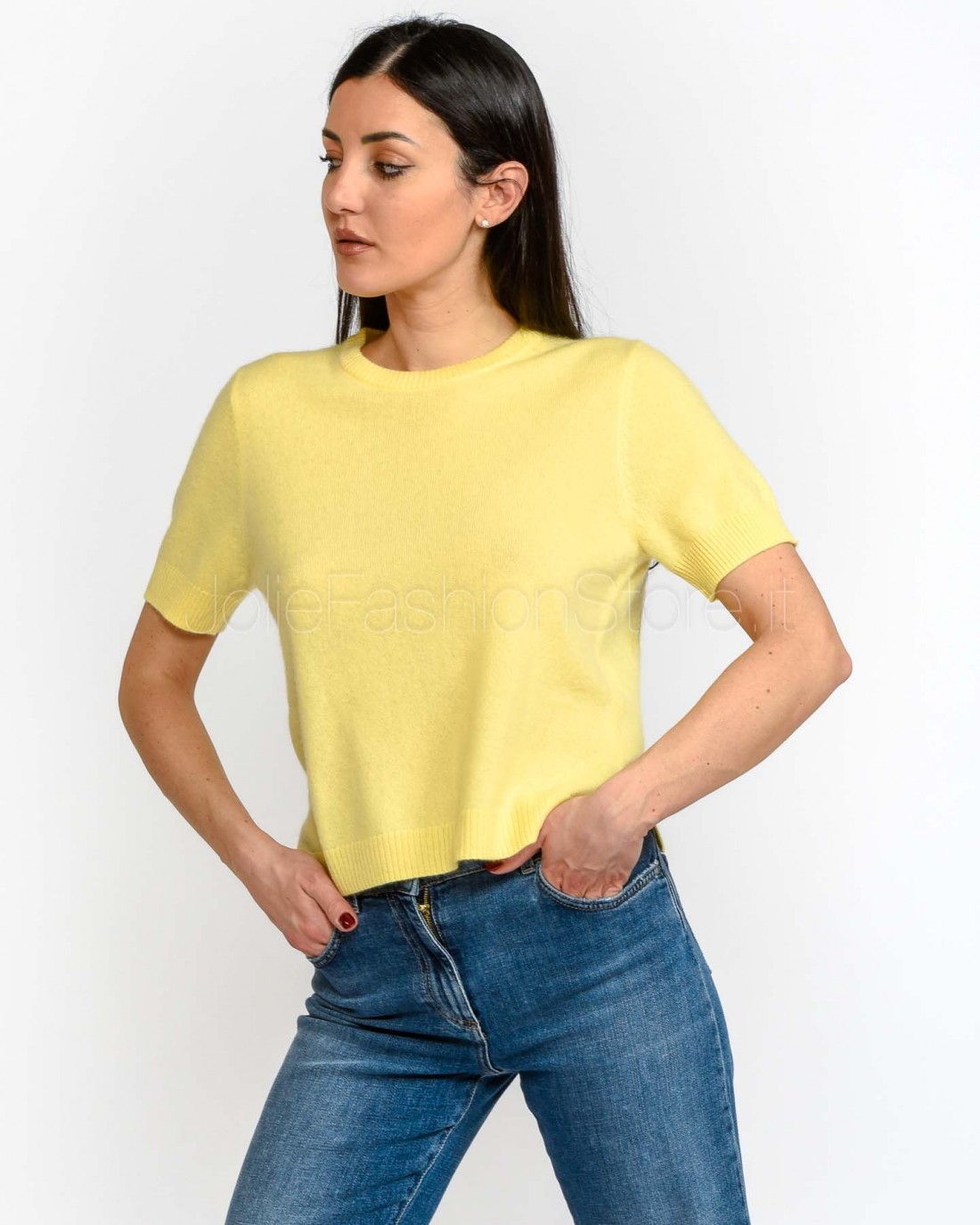 Not Shy Maglia Maniche Corte in...