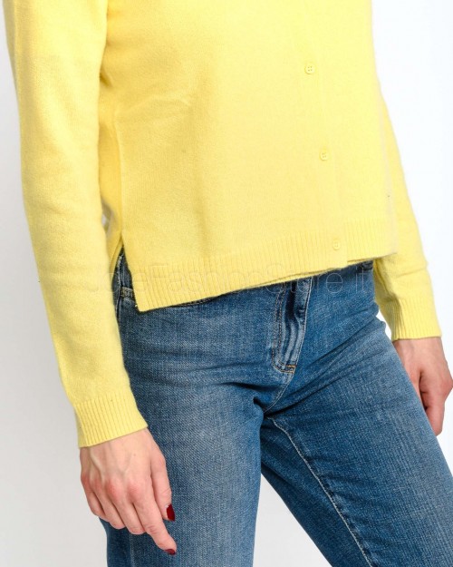 Not Shy Cardigan in Cashmere Soleil  NALINE SOLEIL