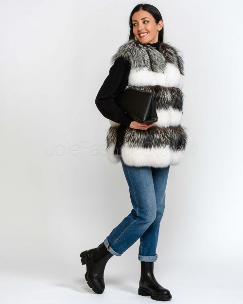 Frame Gilet Pelliccia Volpe Argentata  321750/VA