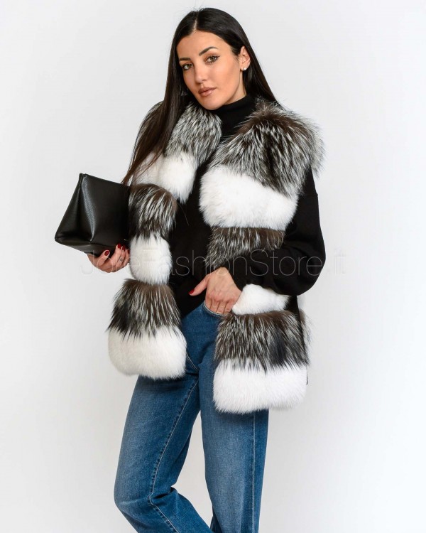 Frame Gilet Pelliccia Volpe...