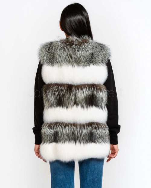Frame Gilet Pelliccia Volpe Argentata  321750/VA