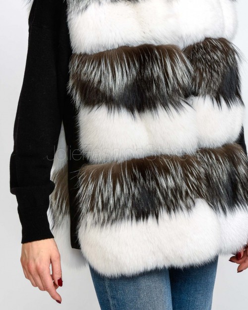 Frame Gilet Pelliccia Volpe Argentata  321750/VA