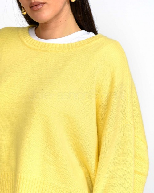 Not Shy Maglia in Cashmere Soleil  TAYRA SOLEIL