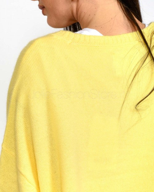 Not Shy Maglia in Cashmere Soleil  TAYRA SOLEIL