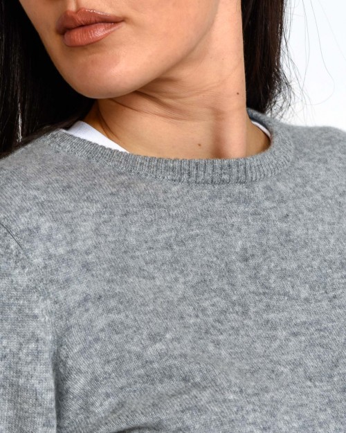 Not Shy Maglia in Cashmere Grigio Modello Elyna  ELYNA GRIS CHINE