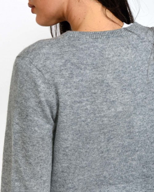 Not Shy Maglia in Cashmere Grigio Modello Elyna  ELYNA GRIS CHINE