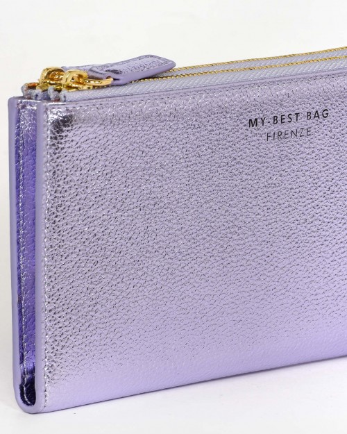 My Best Bag Portafoglio in Pelle Orchidea  88003 ORCHID