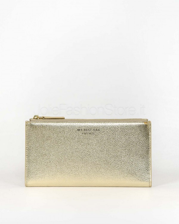 My Best Bag Portafoglio in Pelle Champagne  88003 CHAMPAGNE