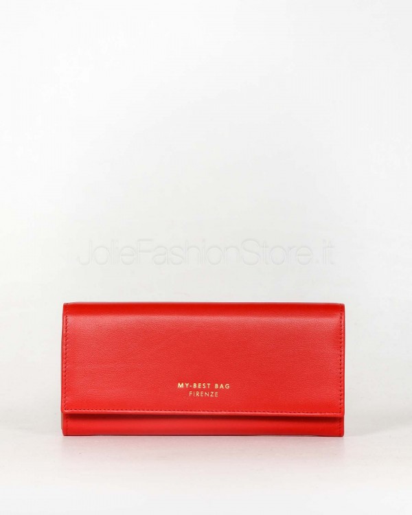 My Best Bag Portafoglio in Pelle Valentino Red  88005 VALENTINO RED