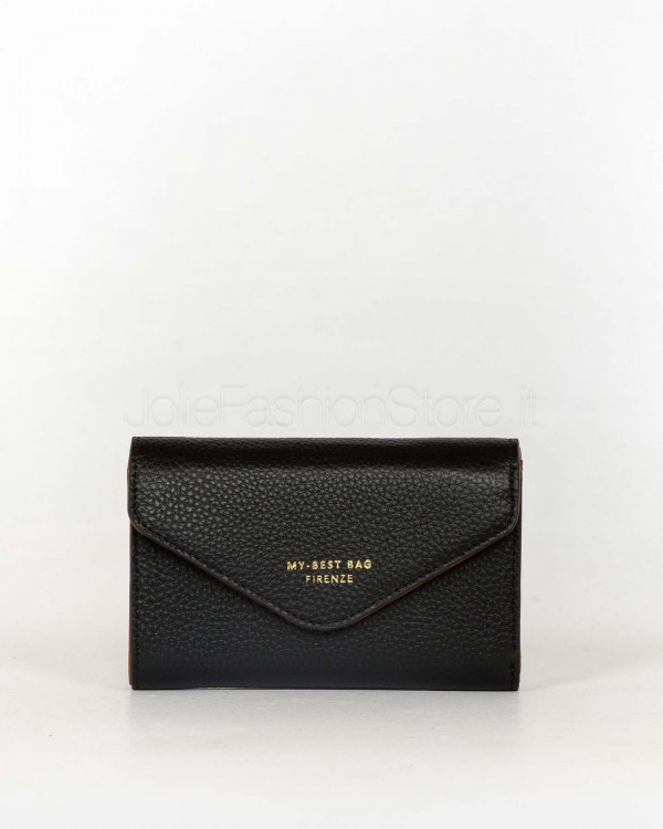 My Best Bag Portafoglio in Pelle Nero  88018 NERO