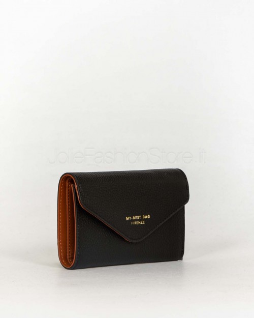 My Best Bag Portafoglio in Pelle Nero  88018 NERO