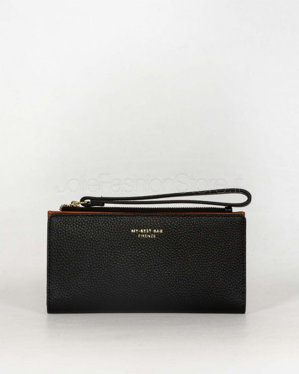 My Best Bag Portafoglio in Pelle Nero  88015 NERO