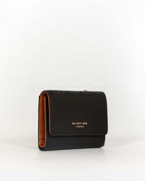My Best Bag Portafoglio in Pelle Nero  88016 NERO