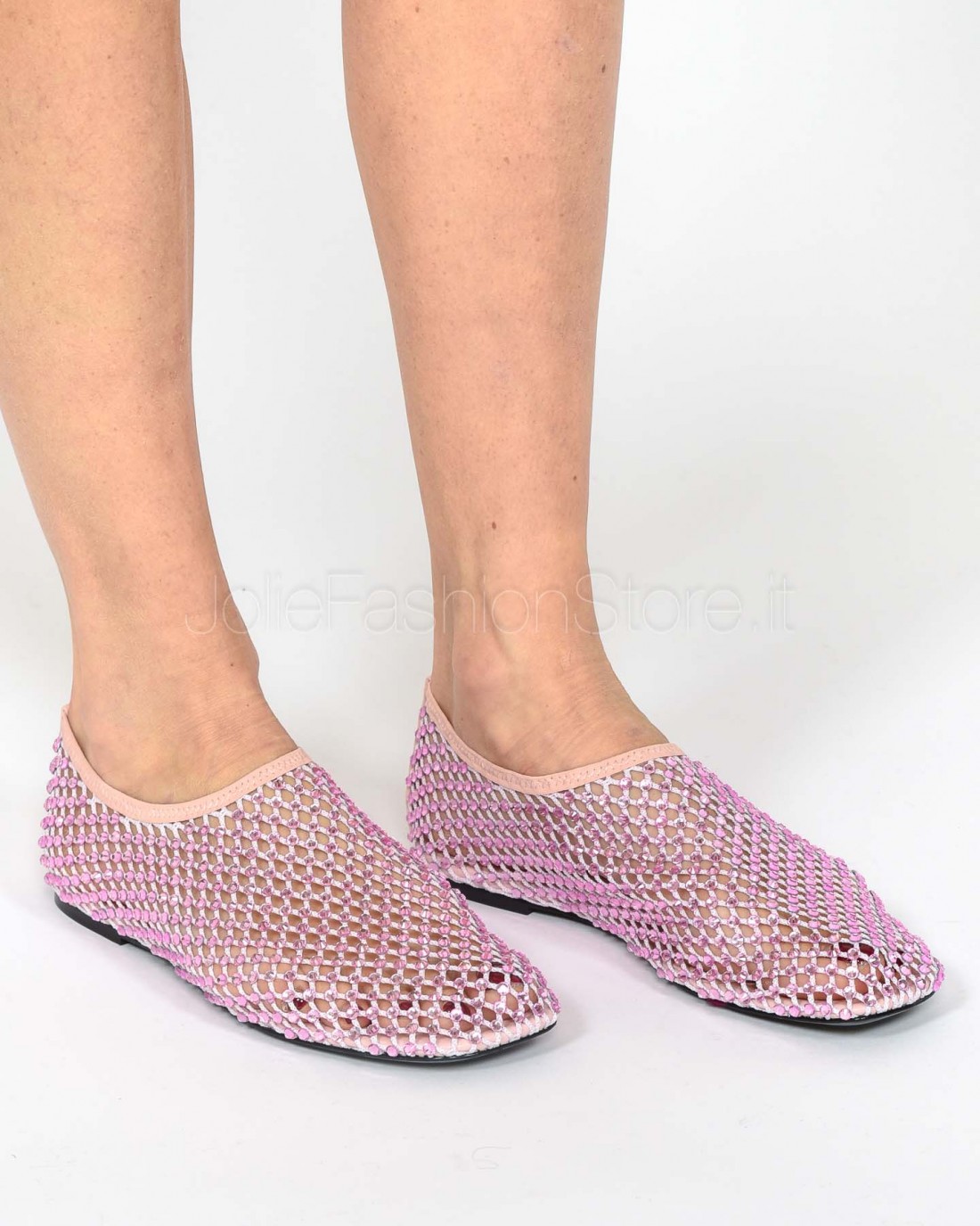 Strategia Ballerina a Rete Strass All Over Light Aura Lilla  R11 LILLA