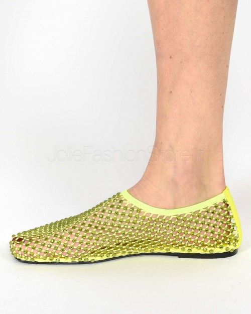 Strategia Ballerina a Rete Strass All Over Light Aura Lime  R11 LIME