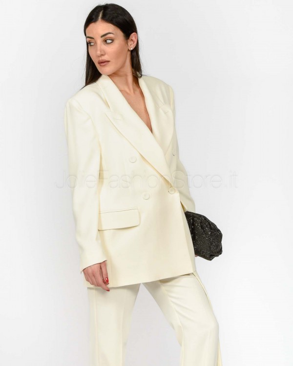 Marella 365 Giacca Doppiopetto Bianco  FERVORE BIANCO