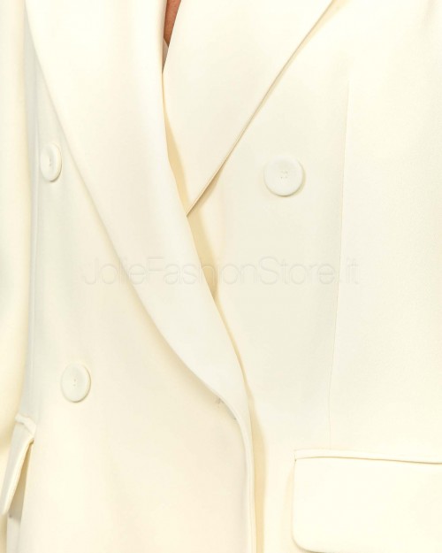 Marella 365 Giacca Doppiopetto Bianco  FERVORE BIANCO