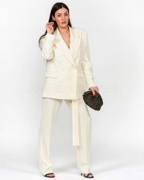 Marella Pantalone a Sigaretta Bianco  ELICA BIANCO