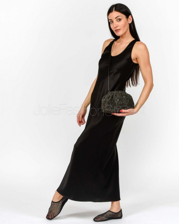 Marella Abito Satin Nero