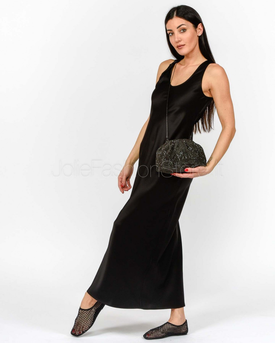 Marella Abito Satin Nero