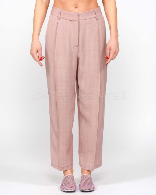 MeiMeiJ Pantalone Con Piences Rose Dust  M6PW00 ROSE DUST