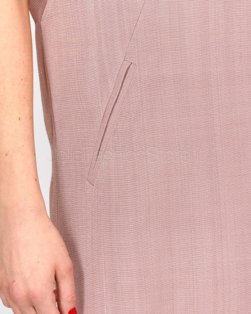 MeiMeiJ Gilet Over Rose Dust  M6PW03 ROSE DUST