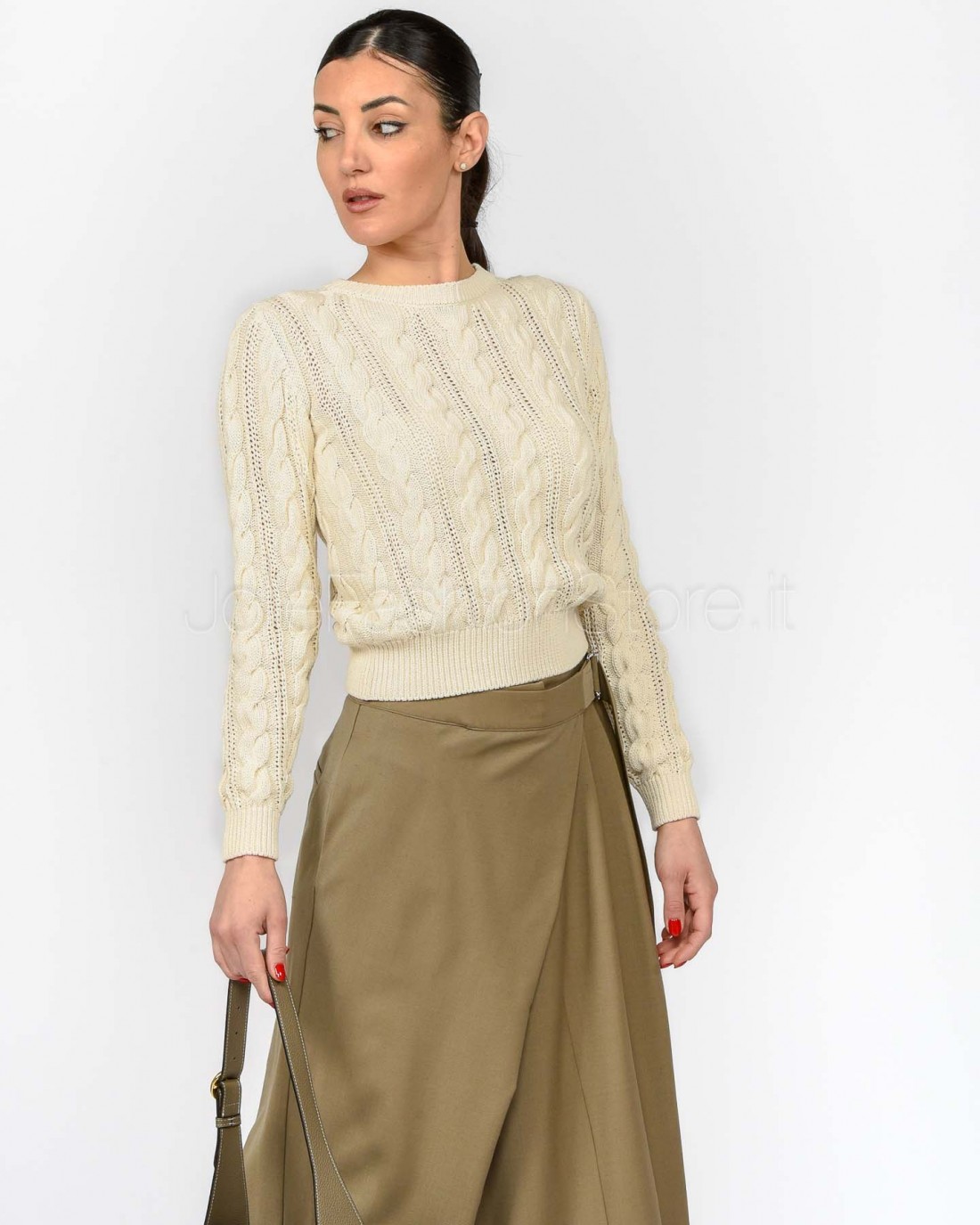 Marella Monochrome Maglia in Puro...