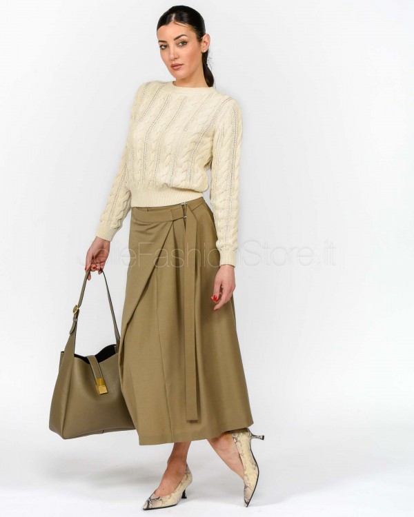 MeiMeiJ Gonna Midi Elm  M6PH03 ELM